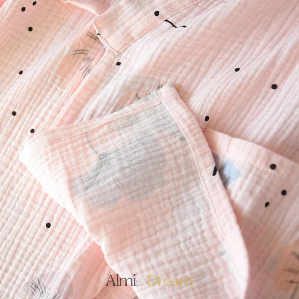 Cozy Blossom Pajama Set