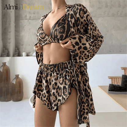 Dreamy Leopard Cozy Set