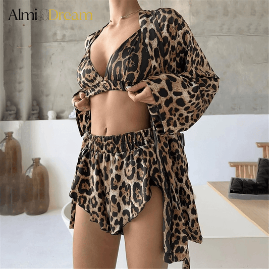 Dreamy Leopard Cozy Set