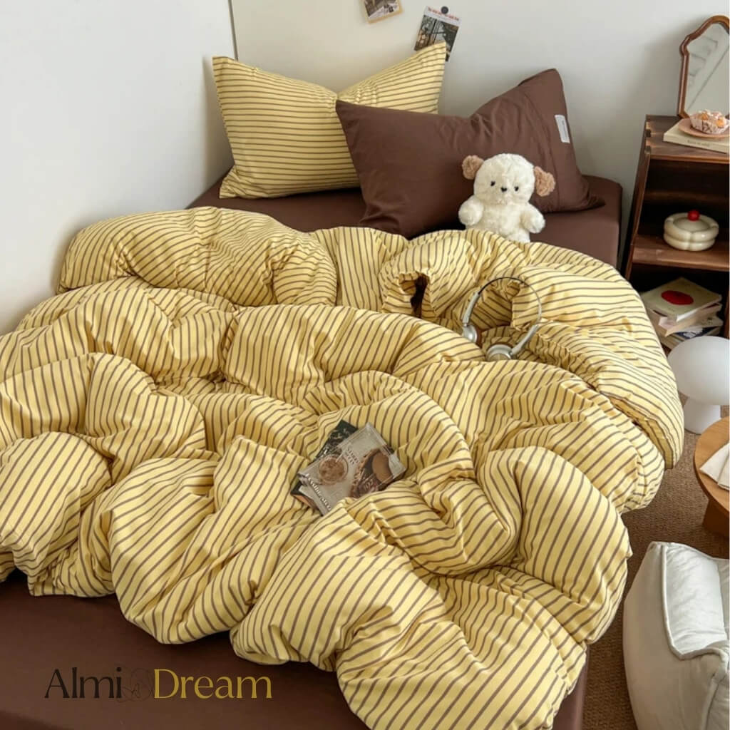 Dreamy Stripe Bedding Set