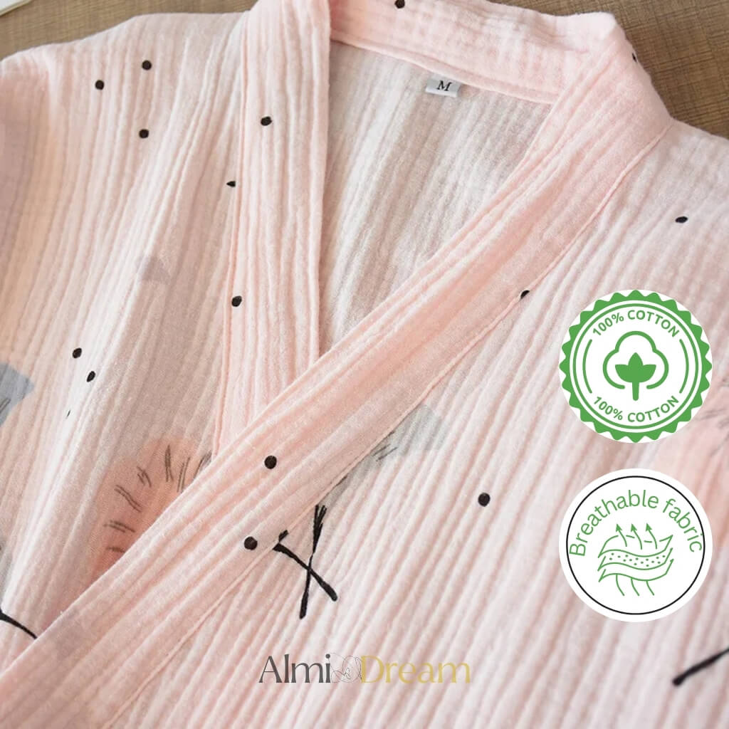 Cozy Blossom Pajama Set