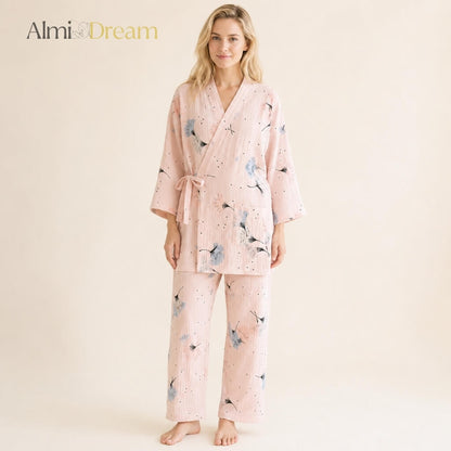 Cozy Blossom Pajama Set